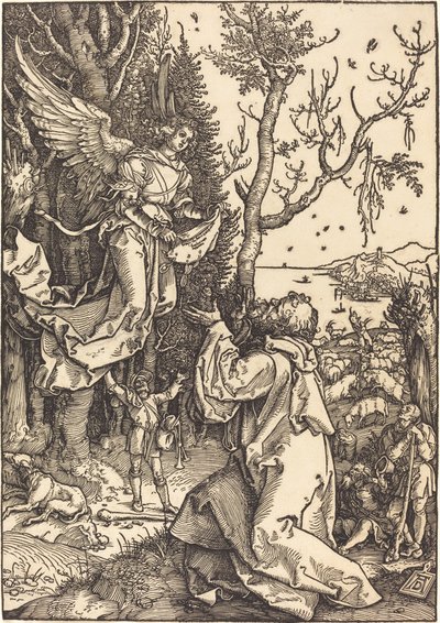 Joachim ve Melek by Albrecht Dürer