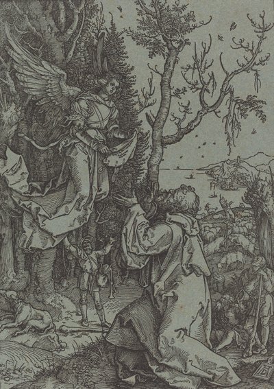 Joachim ve Melek, c. 1504. by Albrecht Dürer