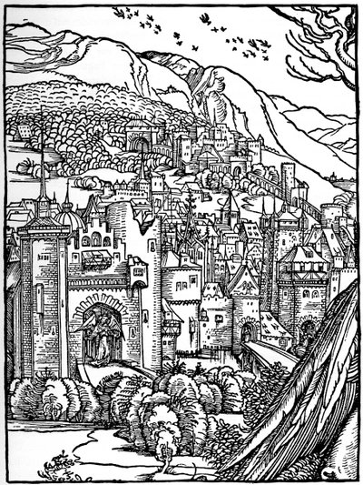 Manzara, 1498, 1936 by Albrecht Dürer