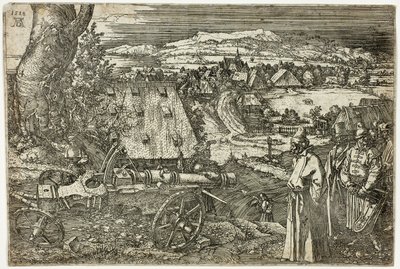 Top ile manzara by Albrecht Dürer