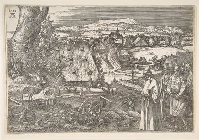 Bir Topla Manzara, 1518. by Albrecht Dürer