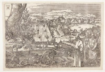 Canon ile manzara by Albrecht Dürer