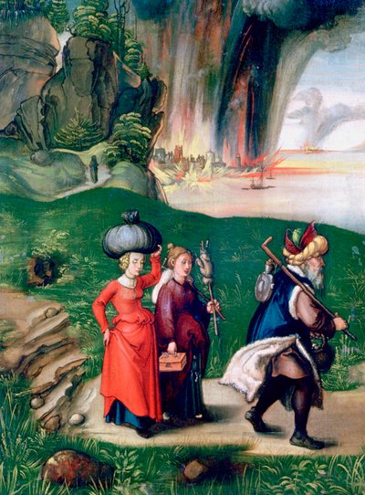 Lût ve Kızları, 1496-1499 by Albrecht Dürer