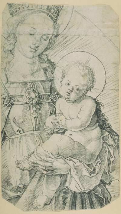 Madonna ve Çocuk, 1514 by Albrecht Dürer