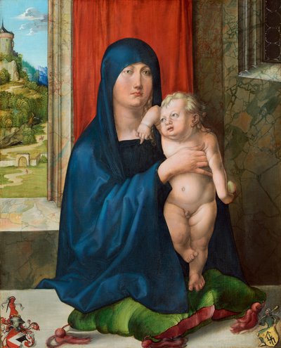 Madonna ve Çocuk [ön yüz], c. 14961499. by Albrecht Dürer
