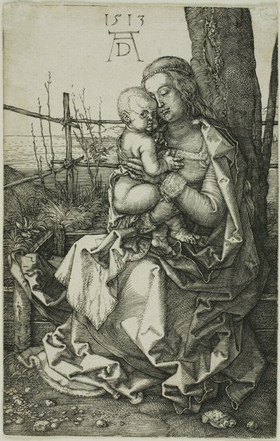 Ağacın Yanındaki Madonna by Albrecht Dürer