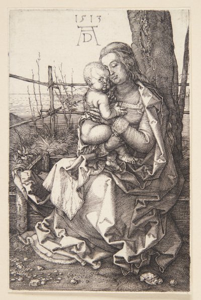madonna hemşireliği by Albrecht Dürer