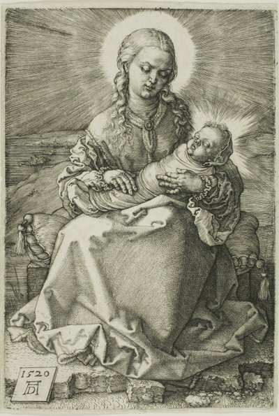 Kundaktaki Bebekle Madonna by Albrecht Dürer