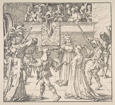 Meşalelerle Maskeli Balo Dansı, 1922. by Albrecht Dürer