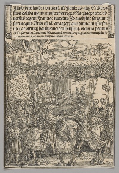 Maximilian ve İngiltere Kralı VIII. by Albrecht Dürer