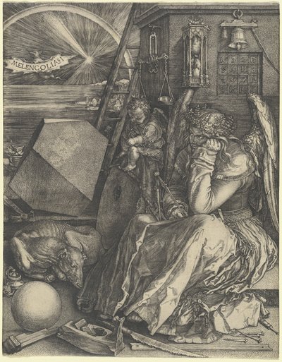 melenkolya ben by Albrecht Dürer