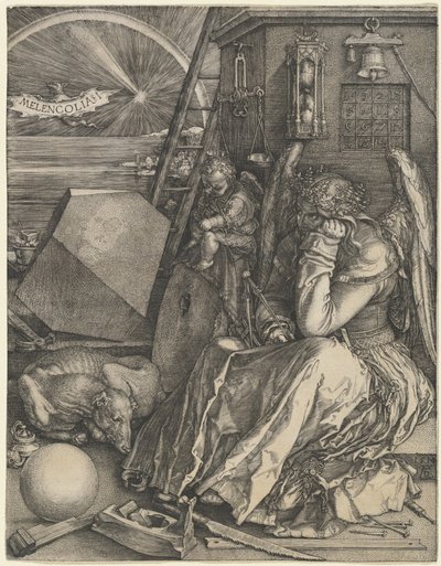 melenkolya ben by Albrecht Dürer