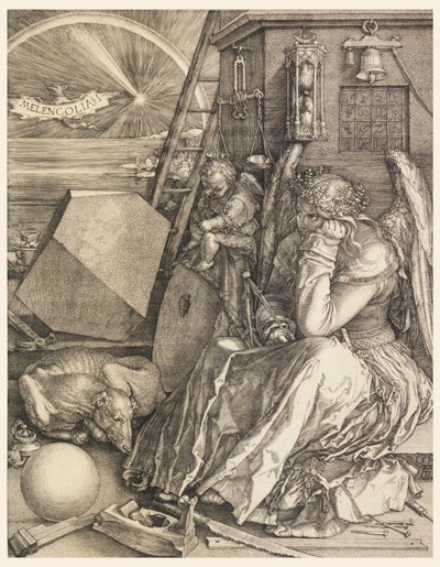 melenkolya ben by Albrecht Dürer