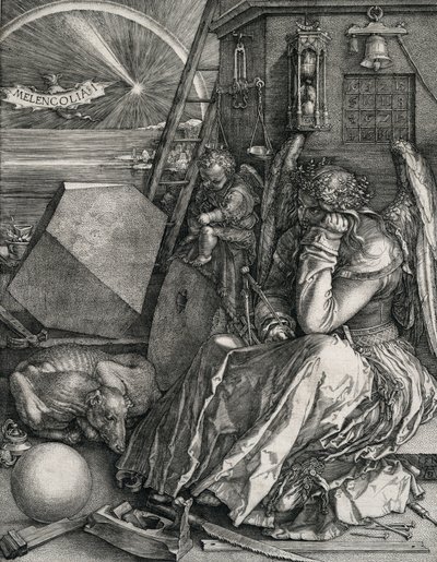 melenkolya ben by Albrecht Dürer