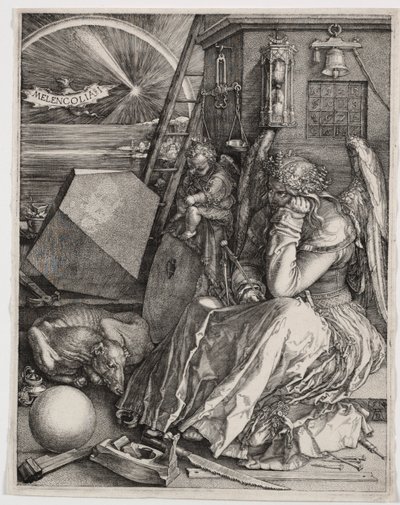 melenkolya ben by Albrecht Dürer