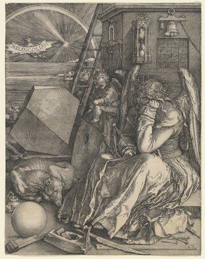 melenkolya ben by Albrecht Dürer