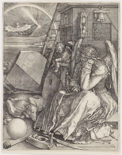 melenkolya ben by Albrecht Dürer