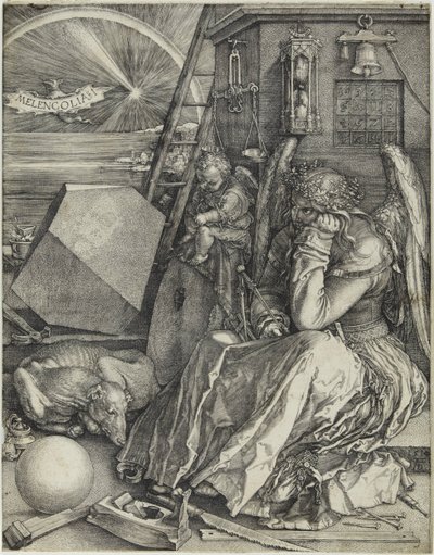 Melenkolya I, 1514. by Albrecht Dürer