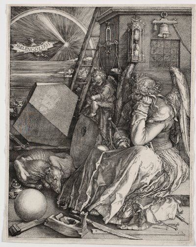 Melenkolya I, 1514. by Albrecht Dürer