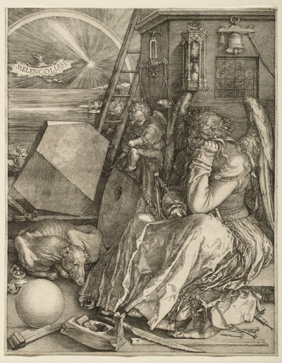 Melenkolya I, 1514 by Albrecht Dürer