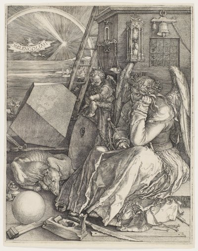 Melenkolya I, 1514 by Albrecht Dürer