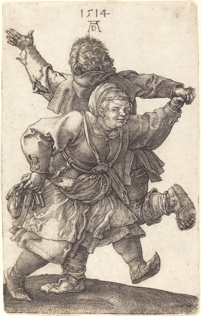 Köylü Çift Dans by Albrecht Dürer