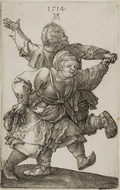 Köylü Çift Dans by Albrecht Dürer