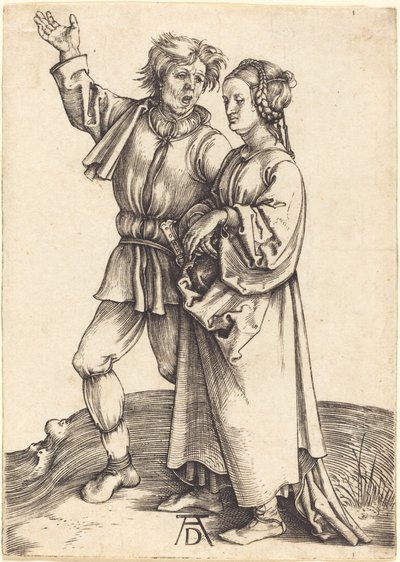 Köylü ve Karısı by Albrecht Dürer