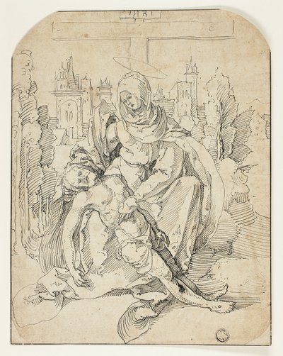 Meryemana resmi by Albrecht Dürer