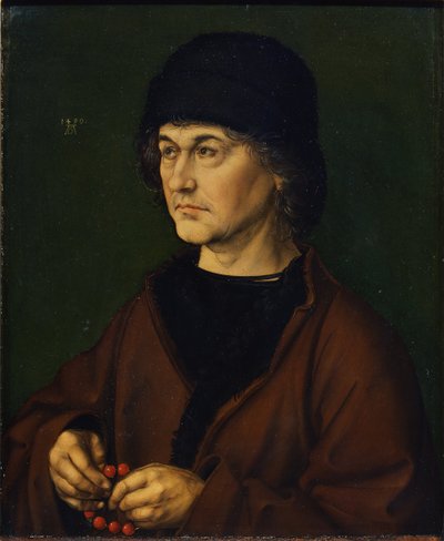 Sanatçıların babasının portresi, 1490 by Albrecht Dürer