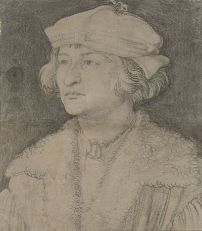 Şapkalı genç bir adamın portresi, 1506 dolayları by Albrecht Dürer