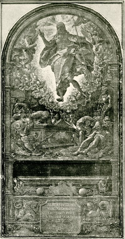 diriliş by Albrecht Dürer