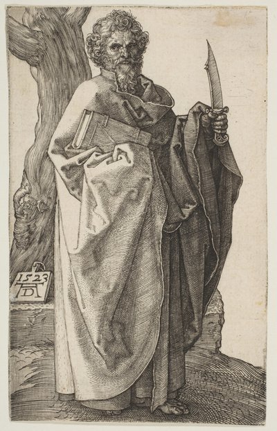 Aziz Bartholomeos, 1523. by Albrecht Dürer