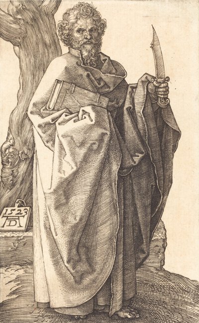 Aziz Bartholomeos, 1523. by Albrecht Dürer