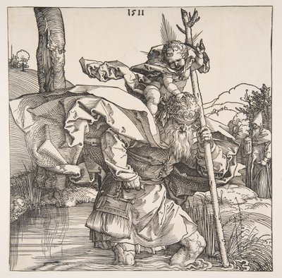 Aziz Christopher, 1511. by Albrecht Dürer