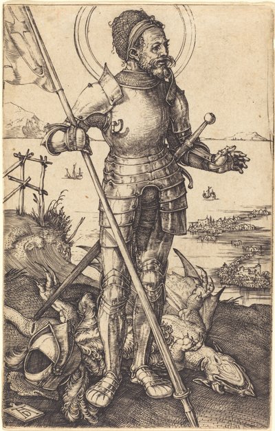 Aziz George Ayakta by Albrecht Dürer