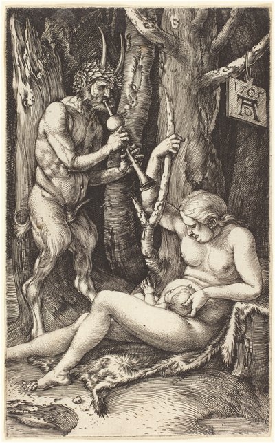 satir ailesi by Albrecht Dürer