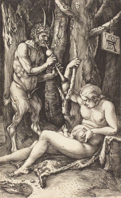 Satyr Ailesi, 1505. by Albrecht Dürer