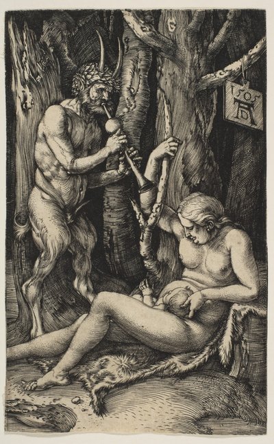 Satyr Ailesi, 1505. by Albrecht Dürer