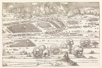 Bir Şehrin Kuşatması (Bölüm 2) by Albrecht Dürer
