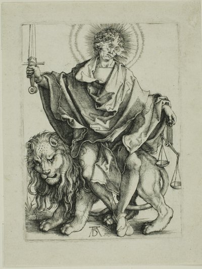 Adalet Güneşi (Hakim) by Albrecht Dürer