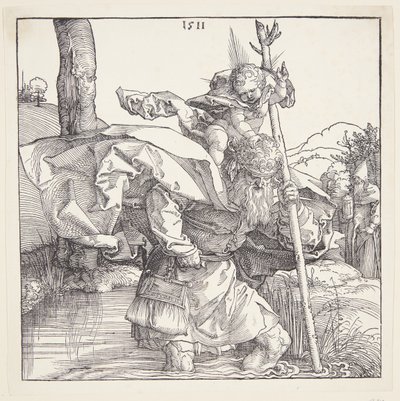Aziz Christopher by Albrecht Dürer