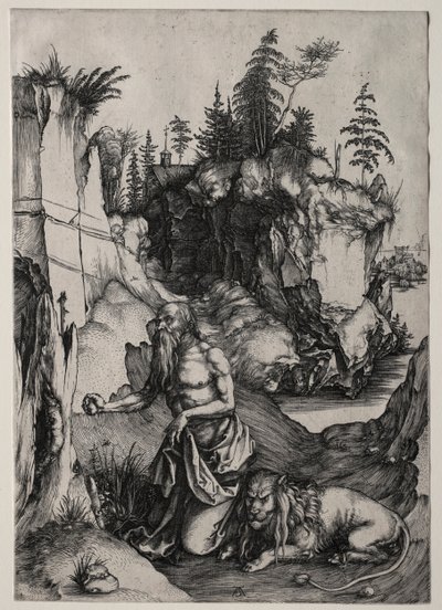 Aziz Jerome Penitence, c. 1497. by Albrecht Dürer