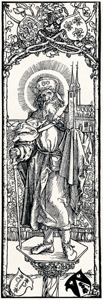 Başkentte Aziz Sebaldus, 1906 by Albrecht Dürer