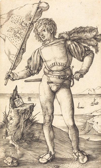 Standart Taşıyıcı, c. 15021503. by Albrecht Dürer