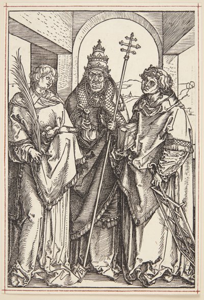 St. Lawrence, Sixtus ve Stephen by Albrecht Dürer