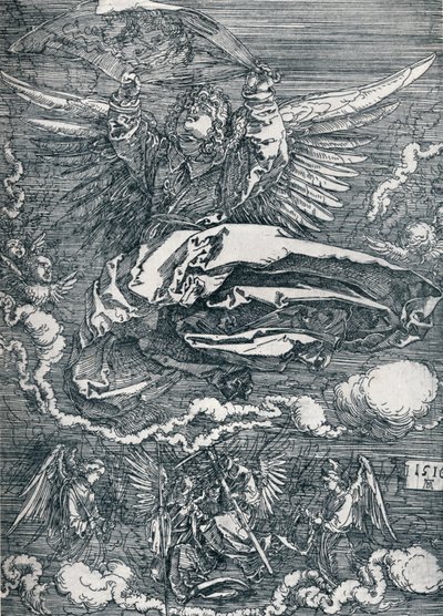 Bir Melek Tarafından Görüntülenen Sudarium, 1516 1906 by Albrecht Dürer