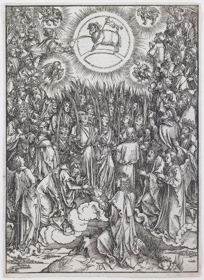 Kıyamet dizisinden Kuzuya Tapınma by Albrecht Dürer