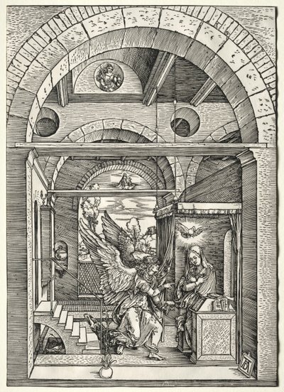 Duyuru, c. 1503-1505. by Albrecht Dürer