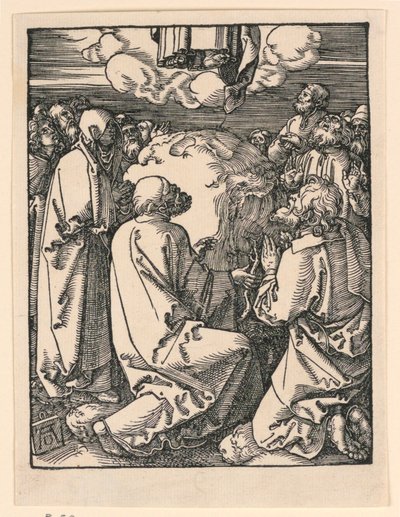 Küçük Tutku Serisinden Yükseliş by Albrecht Dürer